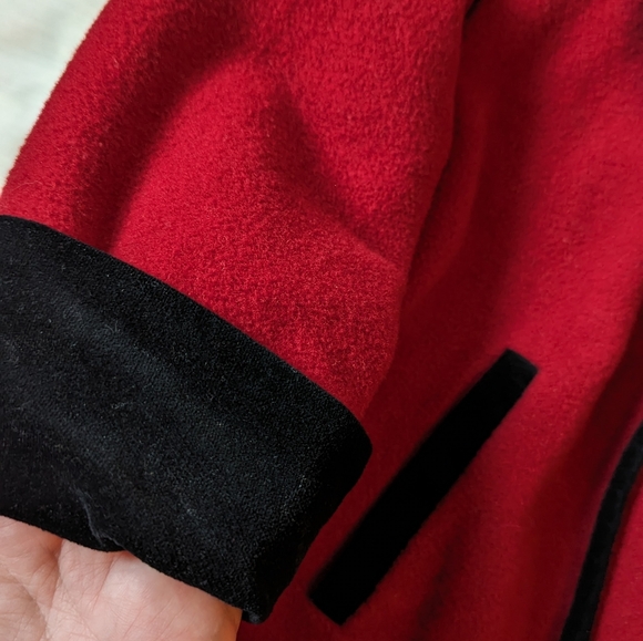 Rothschild sz6X gorgeous vintage red wool jacket EUC - Picture 8 of 11